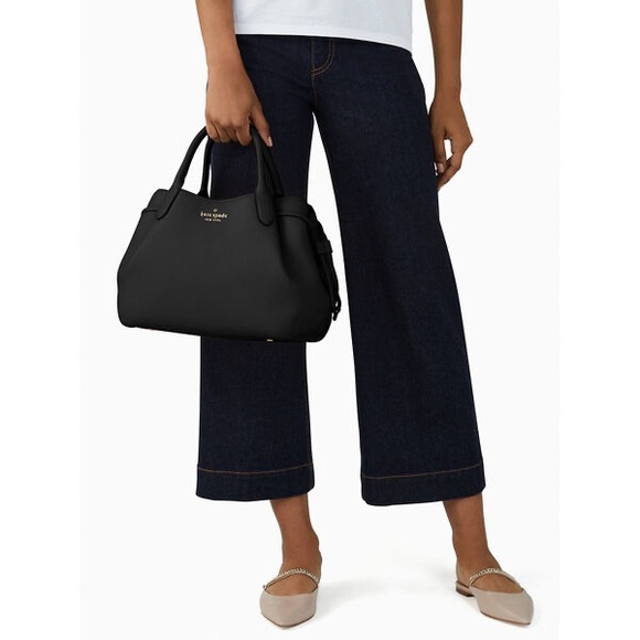 Kate Spade Dumpling Large Satchel In Black - Picture 14 of 14